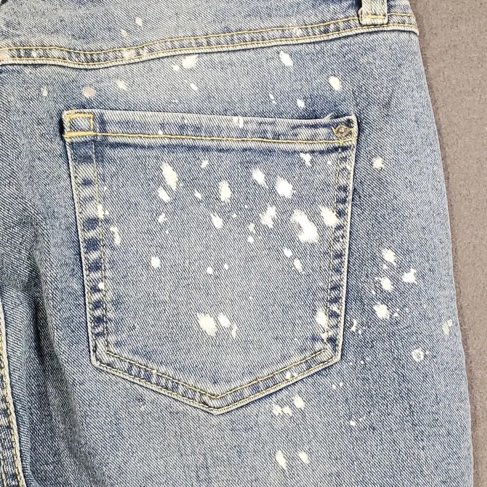 INC Denim Jeans Womens Size 10/30 Midrise Stright Blue
